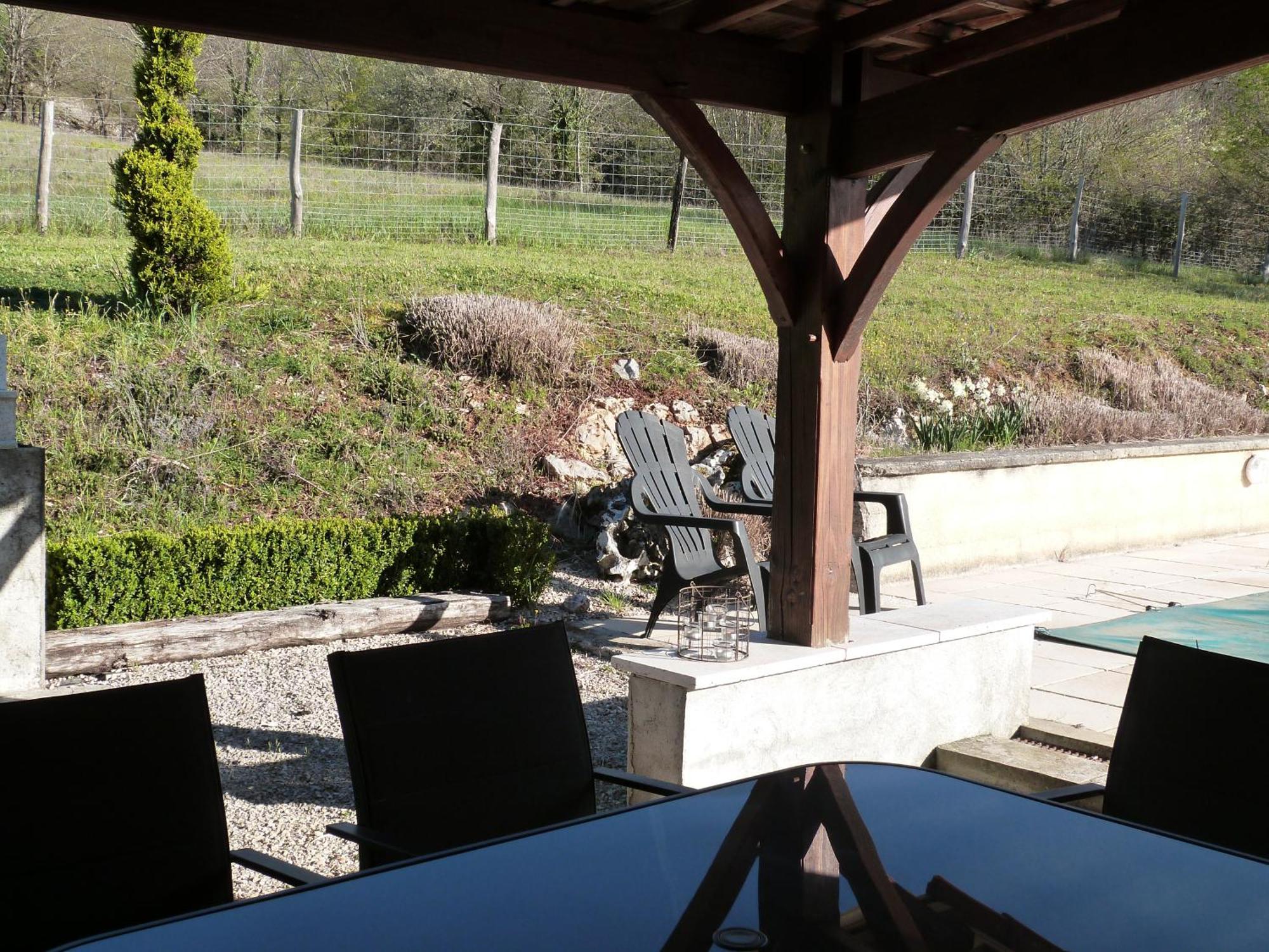 Gite Avec Piscine Proche De St Cirq Lapopie Berganty 外观 照片